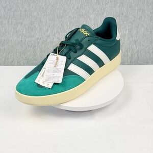 Adidas Barreda JR1320 Mens Sneakers Green White Low Top Shoes Size 12 NEW